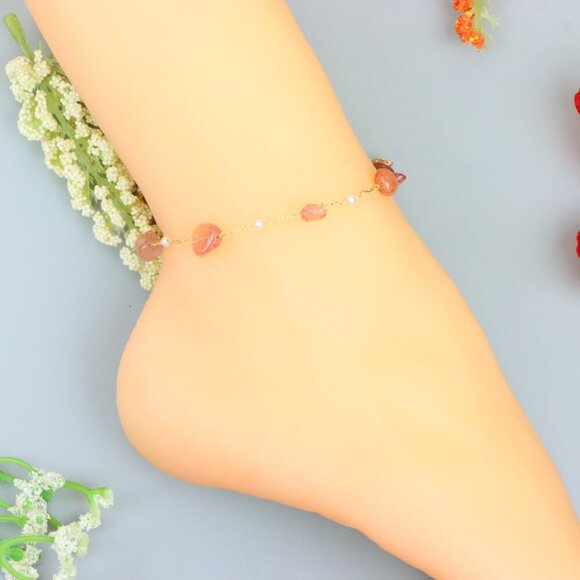 Handmade Anklet – A Stylish Choice for Women, Thoughtful Gift Idea, EVCH1235 - Picture 3 of 9